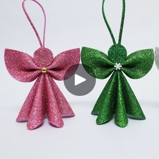 196K views · 4.8K reactions | DIY Christmas Angel With Glitter Foam - How To Make Angel For Christmas - Christmas Decoration Ideas | paper, foam | Amazing Christmas Angel  Making With EVA Glitter Foam Paper. How to Make Angel for Christmas Decorations. DIY Christmas Crafts... | By DIY Crafts & Art | Facebook Foam Angels Crafts, Foam Decorations, Foam Paper, Diy Angels, Diy Christmas Crafts, Christmas Decorations Diy, For Christmas Decorations, Christmas Decoration Ideas, Angel Crafts