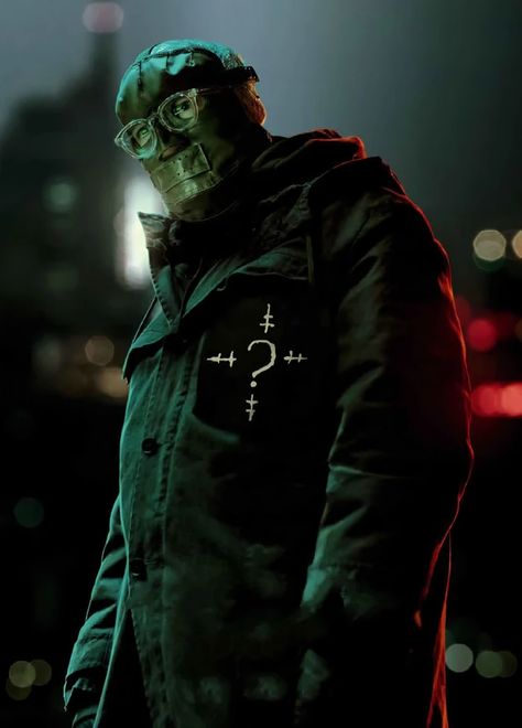 The Riddler (The Batman film) | Batman Wiki | Fandom Riddler Halloween, Riddler Costume, Batman Riddler, The Batman 2022, Batman 2022, Batman Film, Universe Images, Wayne Family, Paul Dano