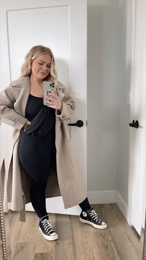 Curvy Winter Outfits Casual, Outfits Ideas Anime, Outfits Ideas Baggy, Plus Size Comfy Outfits, Unitard Outfit, Lazy Fall Outfits, Natural Linen Pants, Mom Outfits Fall, Plus Size Winter Outfits