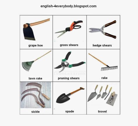 English for beginners: Tools of Agriculture Farm Tools With Names, Farm Tools And Equipment With Names, Farm Tools And Equipment, Tools Name, Agriculture Pictures, Agriculture Tools, Diwali Animation, Preschool Poems, Agriculture Photography