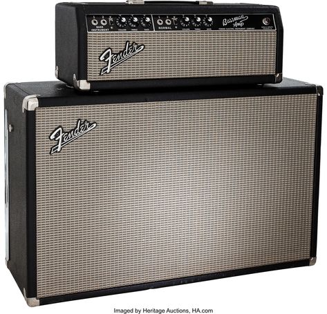 1964 Fender Bassman Black Guitar Amplifier, Serial #A | Lot #85096 | Heritage Auctions Fender Bassman, Online Shopping Hacks, Fender Amplifiers, Fender Guitar Amps, Orange Bass Amp, Lm386 Audio Amplifier, Cheap Online Shopping, 300b Tube Amplifier, Vintage Guitar Amps