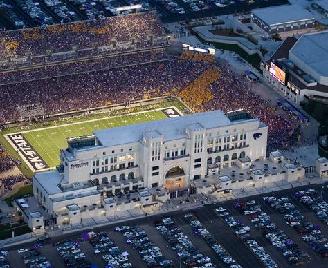 Bill Snyder Family Stadium @ Kansas State University - Manhattan, KS Manhattan Ks, Wildcats Football, College List, Kansas State University, Residential Roofing, Kansas State Wildcats, Roofing Services, Kansas State, Life Plan