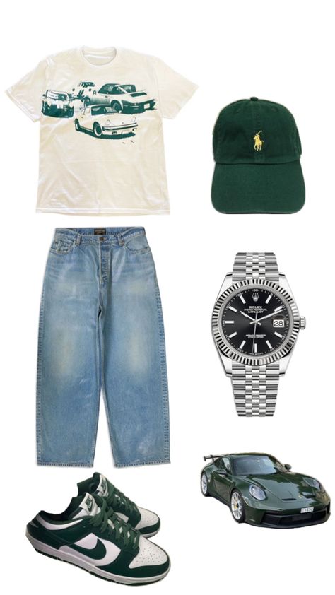 Starboy Summer Outfit, Starboy Aesthetic Outfit Men, Starboy Fashion, Starboy Outfit, Outfit Cowo, Aesthetic Outfits Men, Fits Inspo, Street Style Outfits Men, Streetwear Men