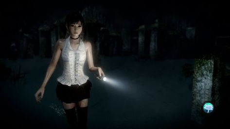 Miu Hinasaki, Horror Game Aesthetic, Female Horror Protagonist, Brown Hair And Hazel Eyes, Horror Protagonist, In My Restless Dreams, Project Zero, Horror Game Protagonist, Horror Aesthetic