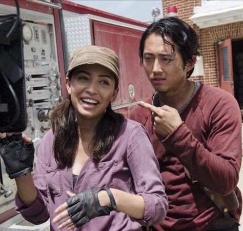 Christian Serratos, Steven Yeun, Walking Dead, The Walking Dead, Wordpress, Walking