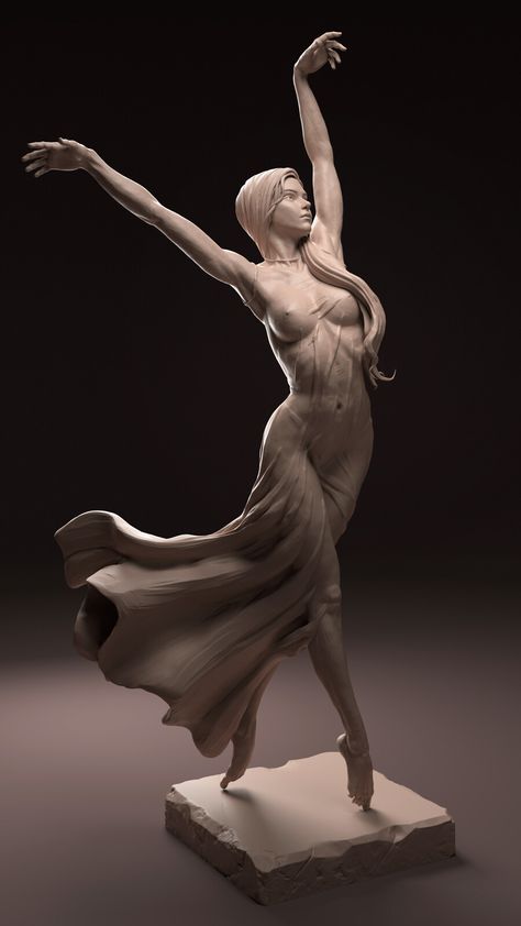 Statue Fountain, Anatomy Sculpture, Dancing Figures, Classic Sculpture, Dance Photography Poses, Sculpture Art Clay, Plaster Wall Art, Night At The Museum, Ballerina Girl