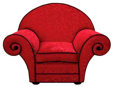 Thinking Chair (Blue's Clues and You Season 2) by josiahokeefe on DeviantArt Blues Clues Thinking Chair, Fancy Nancy Clancy, Blue's Clues Birthday Party, Thinking Chair, Big Blue House, Pony Videos, Blue's Clues And You, Barney & Friends, Chair Aesthetic