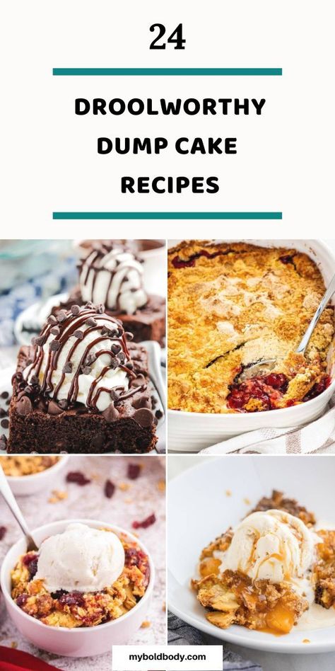 Cherry Dump Cakes, Best Dump Cake Recipes, Cherry Dump Cake Recipe, Cherry Dump Cake, Peach Dump Cake, Dump Cakes, Cake Mix Cookie Recipes, Cookie Cake Recipe, Dessert Cake Recipes