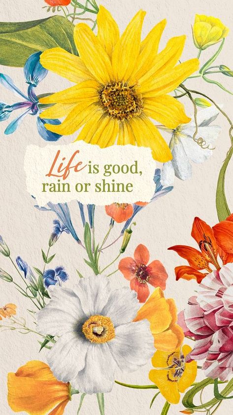 Life is good Facebook story template | premium image by rawpixel.com Facebook Story Ideas, July Wallpaper, Facebook Story, Vision 2024, Flower Woman, Collage Book, Teacher Binder, Fb Cover, Leaflet Design