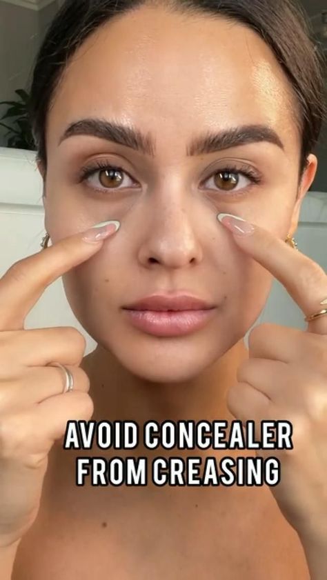 How To: Avoid Concealer Creasing [Video] | Eye makeup tutorial, Face makeup, Makeup routine Teknik Makeup, Maquillage On Fleek, Natural Make Up Looks, Make Up Videos, Face Makeup Tips, Smink Inspiration, Beauty Make-up, Makijaż Smokey Eye, Natural Make Up