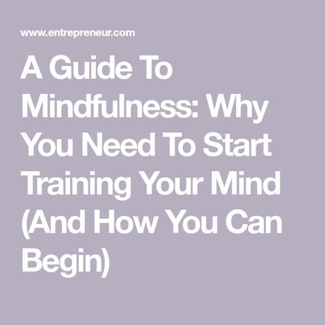 Training Your Mind, Be In The Present, Mind Training, What Is Mindfulness, Mindfulness Training, Brain Gym, Inflammation Causes, Foundational Skills, Body Scanning