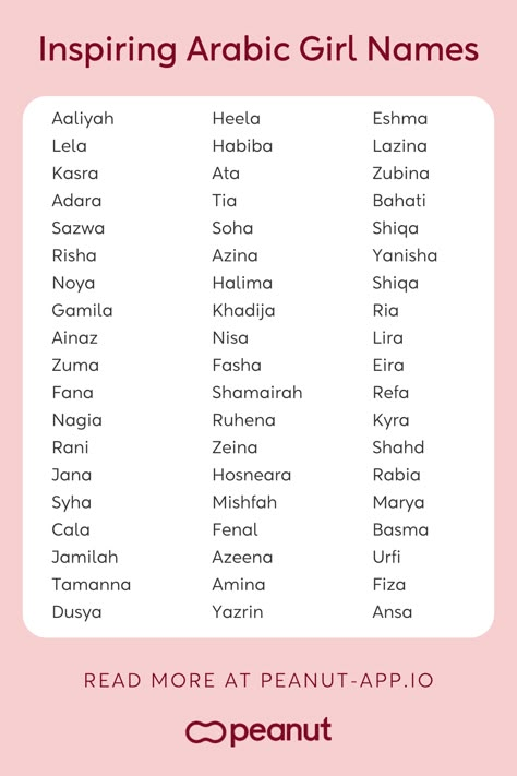 List of Inspiring Arabic Girl Names, including Aaliyah, Lela, Kasra, Adara, Sazwa, and Risha. Arabic Names Girls Baby, Unique Muslim Names, Arabic Names With Meaning Unique, Islamic Girls Name, Islamic Names With Meaning, Muslim Baby Girl Names, Names Arabic, Muslim Names, Islamic Baby Names