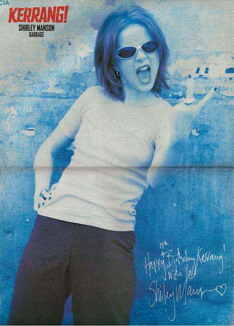 Shirley Manson, 90s Women, Magazine Scans, 90s Music, Women In Music, Music Magazines, Poster Pictures, 1 Of 1, Rock Bands