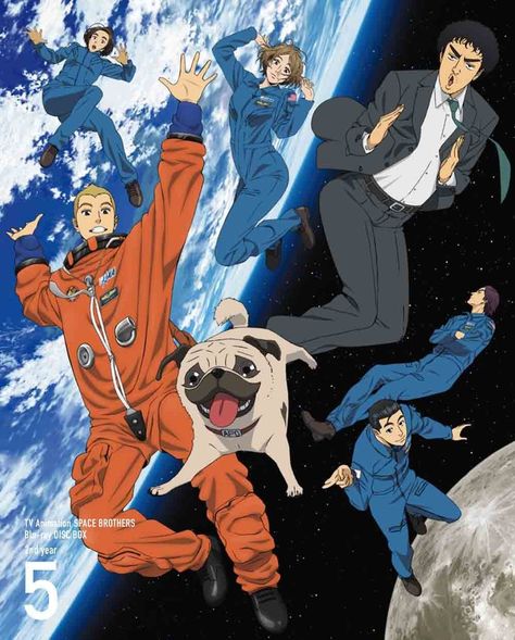 Uchuu Kyoudai or Space Brothers as it's better known as is one of those shows that are just amazing. All the characters were likeable and fun and the plot was gripping and interesting. Going to miss this show so very much so I hope they do another season at some point.  10 out of 10 stars Uchuu Kyoudai, Space Brothers, Underrated Anime, The Twelve Kingdoms, Princess Jellyfish, Latest Anime, 2nd Year, Year 5, Cartoon Profile Pictures