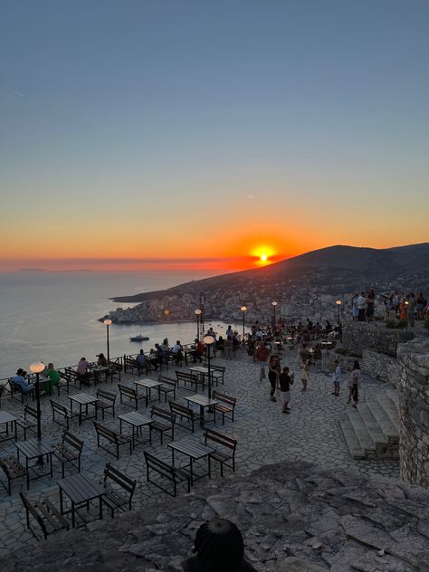 #travel through the #beautiful #albania #saranda #kalajaelekursit #nature Saranda Albania Night, Saranda Albania Beach, Albania Saranda, Albania Aesthetic, Saranda Albania, Scratchboard Art, Beach At Night, Summer 24, European Summer