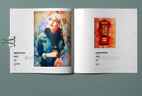 Art Portfolio Examples, Portfolio Painting, Painter Portfolio, Art School Portfolio, Drawing Portfolio, Free Portfolio Template, Portfolio Pictures, Portfolio Booklet, Portfolio Pdf