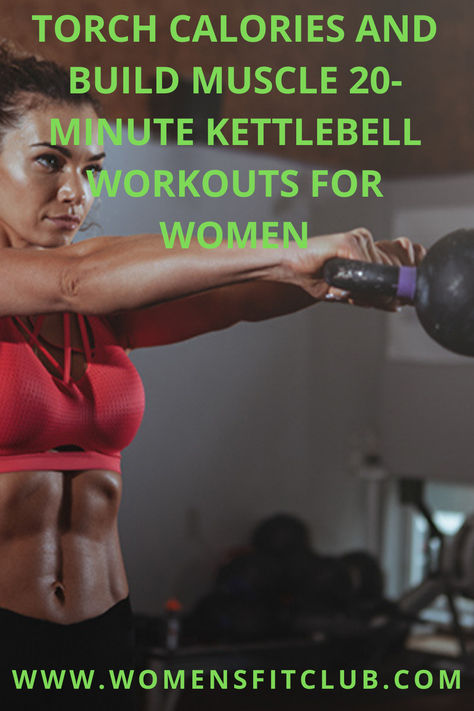 High-energy image of a woman performing a 20-minute kettlebell workout, featuring exercises like swings, squats, and presses in a cozy home setting. The scene emphasizes strength, efficiency, and a quick full-body routine designed for women. Deadlift Kettlebell, Kettlebell Squats, Kettlebell Core, Kettlebell Workout Beginner, Best Kettlebell Exercises, Kettlebell Benefits, Kettlebell Deadlift, Full Body Kettlebell Workout, Kettlebell Cardio