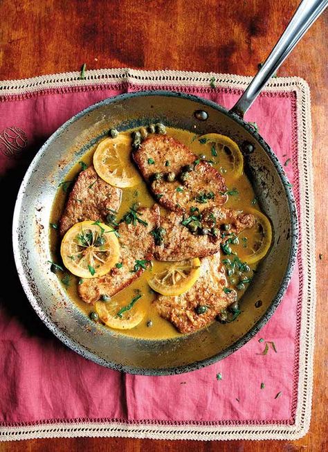 Veal Piccata Recipe Veal Piccata Recipe, Veal Cutlet Recipes, Veal Piccata, Roti Bakar, Marsala Recipe, Piccata Recipe, Veal Cutlet, Veal Recipes, Cutlets Recipes