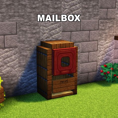 Minecraft Working Mailbox ✅ Follow for OP Minecraft Builds 📢 Share with your Friends 💬 Rate this Build 1-10 🔖Tags 🔖 #minecraft #minecraftbuilds #minecrafters #minecraftpe #minecraftmemes #mınecraftideas #minecraftbuild #minecraftbuilding #minecraftbuilding #minecrafttutorial #minecraftonly #mcpe #minecraftpc #minecraftcreations #minecraftdaily #minecraftdesign #minecraftjava #minecrafts #minecraftyoutuber #gaming Mail Box Minecraft, Minecraft Mailbox Design, Mailbox Minecraft, Minecraft Mailbox Ideas, Door Overhang, Mailbox Design, Minecraft House Designs, Minecraft House, Minecraft Memes