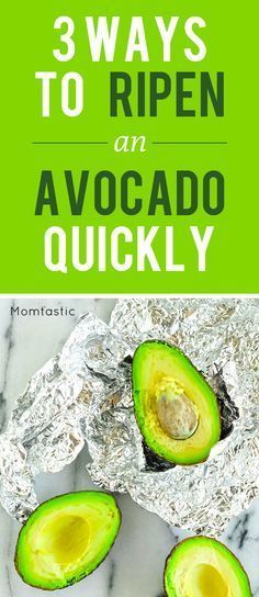 3 genius ways to ripen an avocado quickly Ripen An Avocado Quickly, Ripen Avocado, How To Ripen Avocados, Food Info, Avocado Recipes, Food Tips, Kitchen Tips, No Carb Diets, Healthy Nutrition