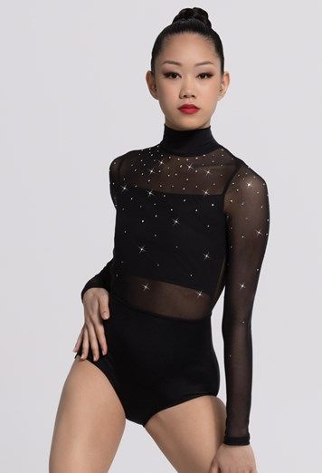 Contemporary Dance Outfits, Leotard Dance Costume, Jazz Dance Outfits, Acro Leotards, Weissman Dance Costumes, Modern Dance Costume, Pretty Dance Costumes, Mesh Leotard, Contemporary Dance Costumes