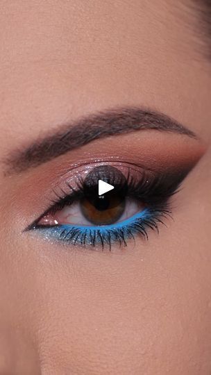 Makeup Gallery, Winged Liner, Eye Makeup, Makeup, Blue, Make Up