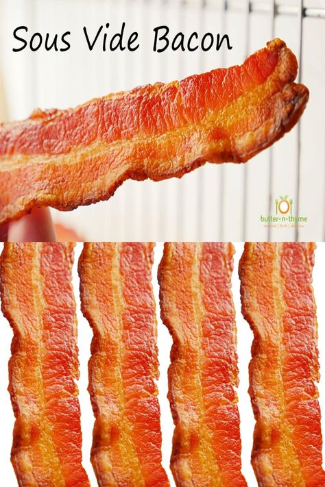 Sous Vide Bacon, Instant Pot Sous Vide, Sous Vide Recipes, Best Bacon, Cook Smarts, Sous Vide Cooking, Oven Recipes, Reduce Food Waste, Crispy Bacon