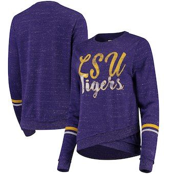 LSU Tigers Colosseum Women's Birdie Pullover Sweatshirt - Purple Tiger Lady, Lsu Tigers, College Sports, Team Sports, Pullover Sweatshirt, Tigers, Top Brands, Gifts For Her, Wardrobe