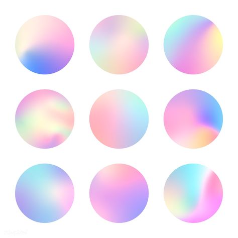 Colorful holographic gradient background design set | free image by rawpixel.com / NingZk V. Holographic Gradient, Hologram Colors, Gradient Texture, Holographic Color, Holographic Blue, Holography, Vector Background Pattern, Gradient Background, Texture Vector