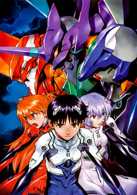 Nge Official Art, Neongenesisevangelion Wallpaper, Neon Evangelion Poster, Evangelion Manga Cover, Evangelion Poster, Neon Genesis Evangelion Poster Print, Neon Genesis Evangelion Magazine Cover, Yoshiyuki Sadamoto, Hideaki Anno