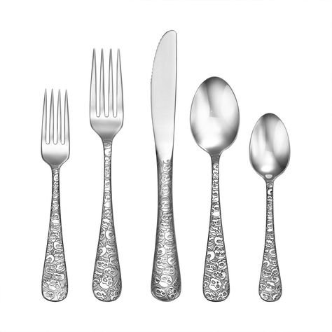 You searched for Skull - Liberty Tabletop Flatware Design, Flatware Patterns, Dessert Fork, Butter Knife, Stainless Steel Flatware, Serving Set, Serving Spoons, Flatware Set, Honey Bee