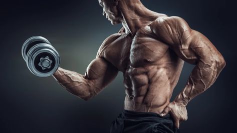 No time? No worries! Bash your upper body and build more shoulder & arm size with this intense 30 minute workout. Bicep Routine, Arm Training, Bicep Muscle, Bicep Workout, Games Wallpaper, Big Biceps, Fitness Video, Wallpaper Homescreen, Fitness Photoshoot