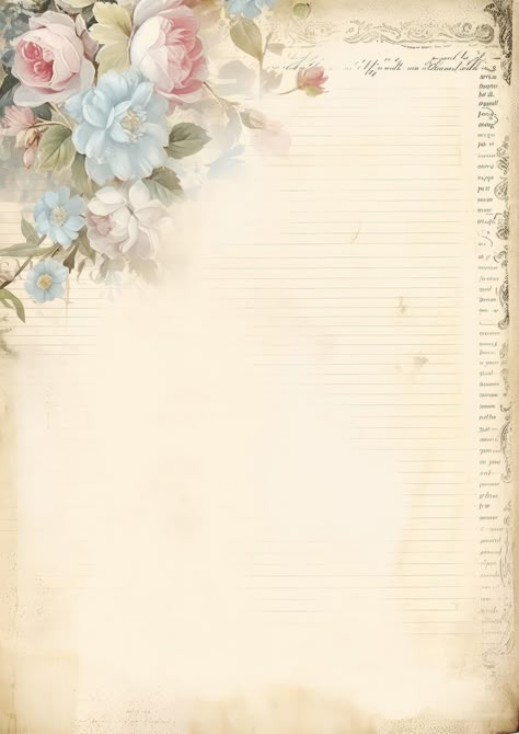 Vintage Writing Paper, Shabby Chic Junk Journal, Decoupage Paper Printable, Art Supplies List, Eid Card Designs, Journal Collection, Writing Paper Printable Stationery, Old Paper Background, Vintage Paper Background