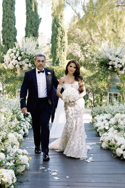 @iluvsarahii Karen Sarahi Gonzalez’s Garden Wedding in California Garden Wedding California, Dreamy Garden Wedding, Church Wedding Dress, Simi Valley California, Wedding Skincare, Dreamy Garden, Wedding In California, Minimalist Wedding Decor, Santorini Wedding