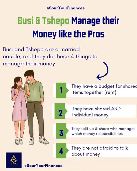 👉🏻 First SAVE THIS POST and follow @SoarYourFinances 💸💑 Strong relationships aren’t just built on love, but smart money habits too! Here are a few couple money tips to help you grow together financially and emotionally: 1️⃣ Communicate openly about finances 2️⃣ Set shared financial goals 3️⃣ Create a joint budget for shared expenses 4️⃣ Build an emergency fund together Building wealth as a team starts with trust, communication, and shared vision. #CoupleGoals #MoneyTips #FinancialFreedo... Couples Money, Money Habits, Wealth Building, Smart Money, Grow Together, Emergency Fund, Strong Relationship, Financial Goals, Married Couple