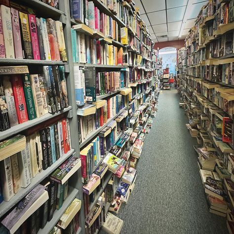 Checked out the local used bookstore today. The shelves were packed full. 😍 It’s a cash only store though and I didn’t have any cash on me so no books purchased today. 😞 The pricing was a little confusing too. Looking forward to our local library’s used book sale next weekend. #booklover #books #usedbooks #usedbookstore #bookstagram #booktok #bookobsessed Used Bookstore, Local Library, Book Sale, Used Books, Looking Forward, The Locals, Bookstore, Book Lovers, Shelves