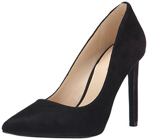 NINE WEST FOOTWEAR Women's Tatiana Dress Pump Basic Heels, Heels Classy, Purple Suede, Suede Dress, Pump Dress, Nine West Shoes, Court Shoes, Leather Dress, High Heel Pumps