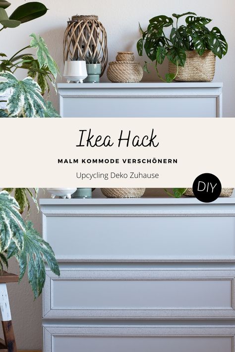 Mit dem neuesten Ikea Hack die Malm Kommode von Ikea verschönern und so ein ganz neues Möbelstück erhalten Malm Upgrade, Malm Upcycling, Malm Diy, Ikea Upcycling, Malm Hack, Malm Chest Of Drawers, Upcycled Furniture Before And After, Woodworking Kits, Woodworking Jobs