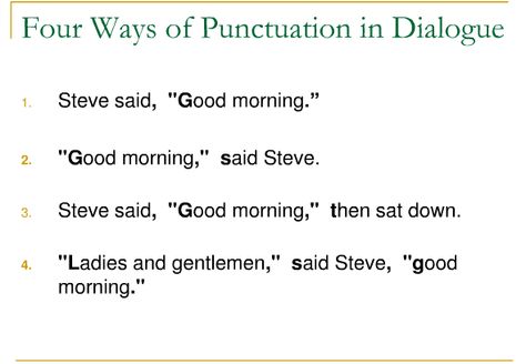 Four punctuation rules for dialogue Dialogue Punctuation, Dialogue Punctuation Anchor Chart, Dialogue Rules, Proper Punctuation, Importance Of Punctuation Funny, Punctuating Dialogue, Punctuation Rules, Jean Piaget, Writing Dialogue