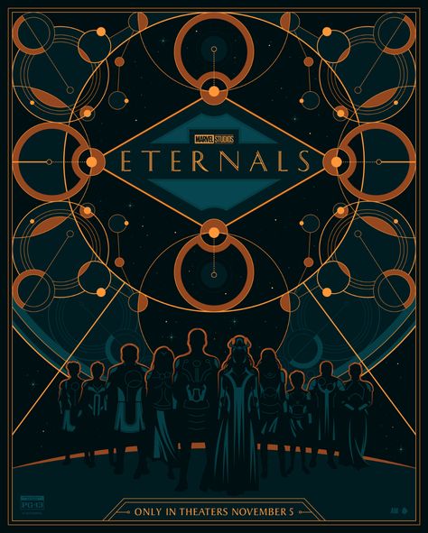 Eternals Poster, In Theaters Now, Marvel Posters, Marvel Entertainment, Marvel Vs, Marvel Art, Guardians Of The Galaxy, Marvel Studios, Marvel Cinematic Universe