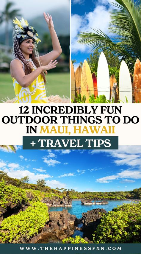 12 Incredibly Fun Outdoor Things to Do in Maui, Hawaii + Travel Tips Things To Do In Maui Hawaii, What To Do In Maui Hawaii, Travel Maui Hawaii, Things To Do In Maui, Maui In November, Maui In December, Free Things To Do In Maui, Kaanapali Maui Things To Do, Maui Babymoon