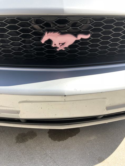 Pink pony Mustang Car Accessories, Pink Mustang, Pink Car Accessories, Mustang Sally, The Future Is Now, Pink Car, Mustang Cars, Car Ideas, Pretty Cars