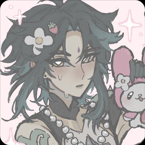 Art by @/keisalj on twt Xiao Icons Pfp, Xiao Genshin Impact Pfp, Xiao In Game, Xiao Pfp Icon, Xiao Matching Pfp, Xiao Manga, Xiao Pfp, Xiao Icons, Xiao Fanart