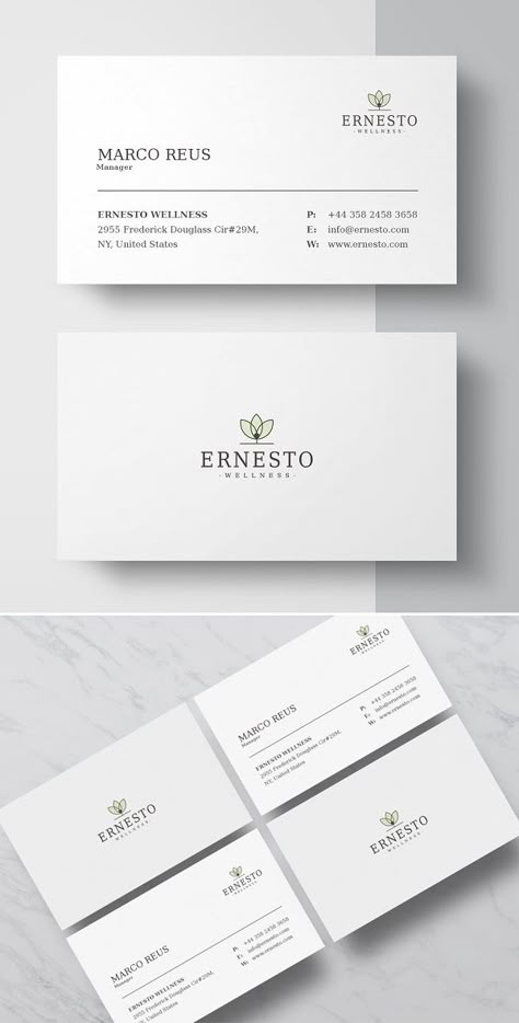 Business Cards With A Lot Of Information, Business Card Information Layout, Business Stationary Design Ideas, Graphic Design Card Business, Minimalistic Business Cards, Namecard Design Creative, Namecard Template, Name Card Design Business, Card Name Design