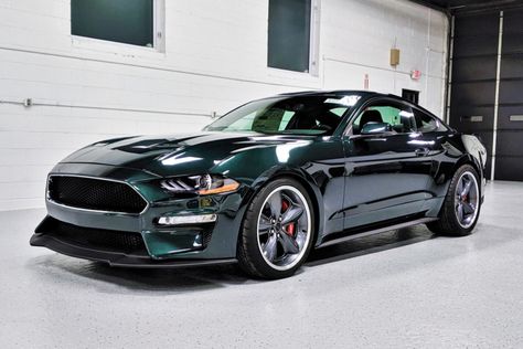 For Sale: 2019 Ford Mustang Bullitt Steve McQueen Edition (#33 of 300, 190 miles) Bullitt Mustang, Ford Mustang Bullitt 2019, Ford Mustang Convertible 2018, Ford Mustang Bullitt, Mustang Wheels, 1973 Mustang, Mustang 2015 Movie, Mustang Bullitt, 1970 Ford Mustang Boss 302