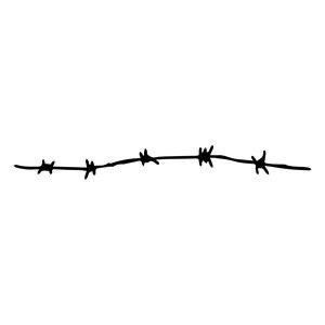 Barbed Wire Tattoos, Barbed Wire Art, Western Tattoos, Barb Wire, Scary Tattoos, Tattoo Now, Diy Tattoo, Aesthetic Tattoo, Tattoo Flash Art