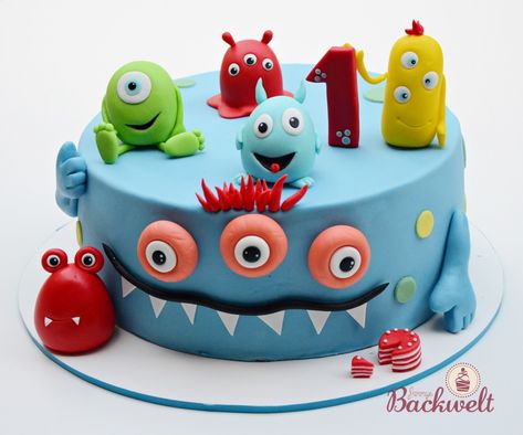 Hey ihr Lieben. Es wird mal wieder Zeit dass ich mich auf meinen Allerwertesten setze und endlich wieder einen neuen Blogpost erstelle.… Cake For Mens Birthday, Peanut Butter Birthday Cake, Vanilla Birthday Cake Recipe, Monsters Cake, Easy Birthday Cake Recipes, Birthday Cake Video, Monster Birthday Cakes, Birthday Cake Cookies, Vanilla Birthday Cake