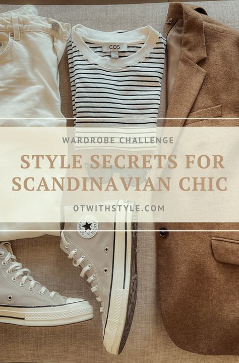 Style and fashion tips for a Scandinavian minimalist chic. Nordic style inspiration and recommendations for Scandi fashion brands Nordic Outfits Women, Scandi Fashion Aesthetic, Hygge Aesthetic Outfit, Summer Hygge Aesthetic, Scandinavian Winter Outfits, Scandi Winter Fashion, Swedish Style Fashion, Scandinavian Clothing Style, Sweden Street Style