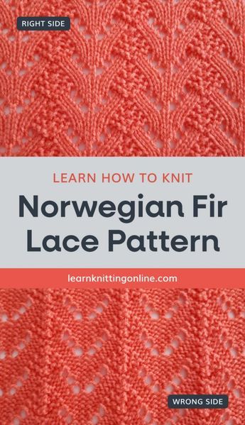 Lace Scarf Knitting Patterns Free, Knit Lace Scarf Patterns Free, Lacey Knit Scarf Free Pattern, Leaf Lace Knitting Pattern, Lace Knit Pattern, Knit And Purl Stitches, Lace Stitches Knitting, Easy Lace Knitting Patterns, Lace Knitting Patterns Free