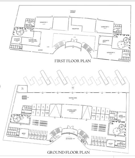 Bus Terminal With Commercial Complex Thesis in India by Ar. Kasim Khan – Rendering Artists Bus Parking Design Plan, Bus Terminal Design, Land Scape Design, Civic Architecture, Terminal Design, Site Plan Design, Terminal Bus, Accessible Kitchen, Restaurant Plan